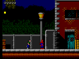 Spider-Man - Return of the Sinister Six (Europe) In game screenshot